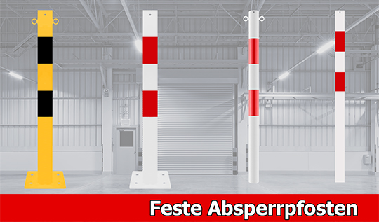 Feste Absperrpfosten